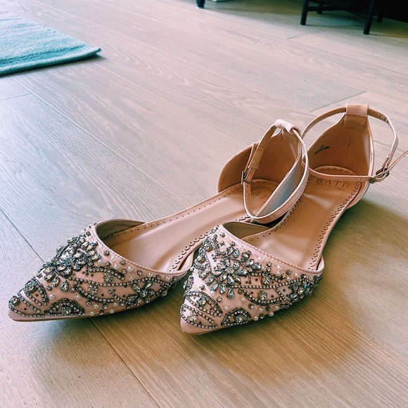 Size 10 Wedding Flats - Kate Whitcomb McKinley - Picture 5 of 5
